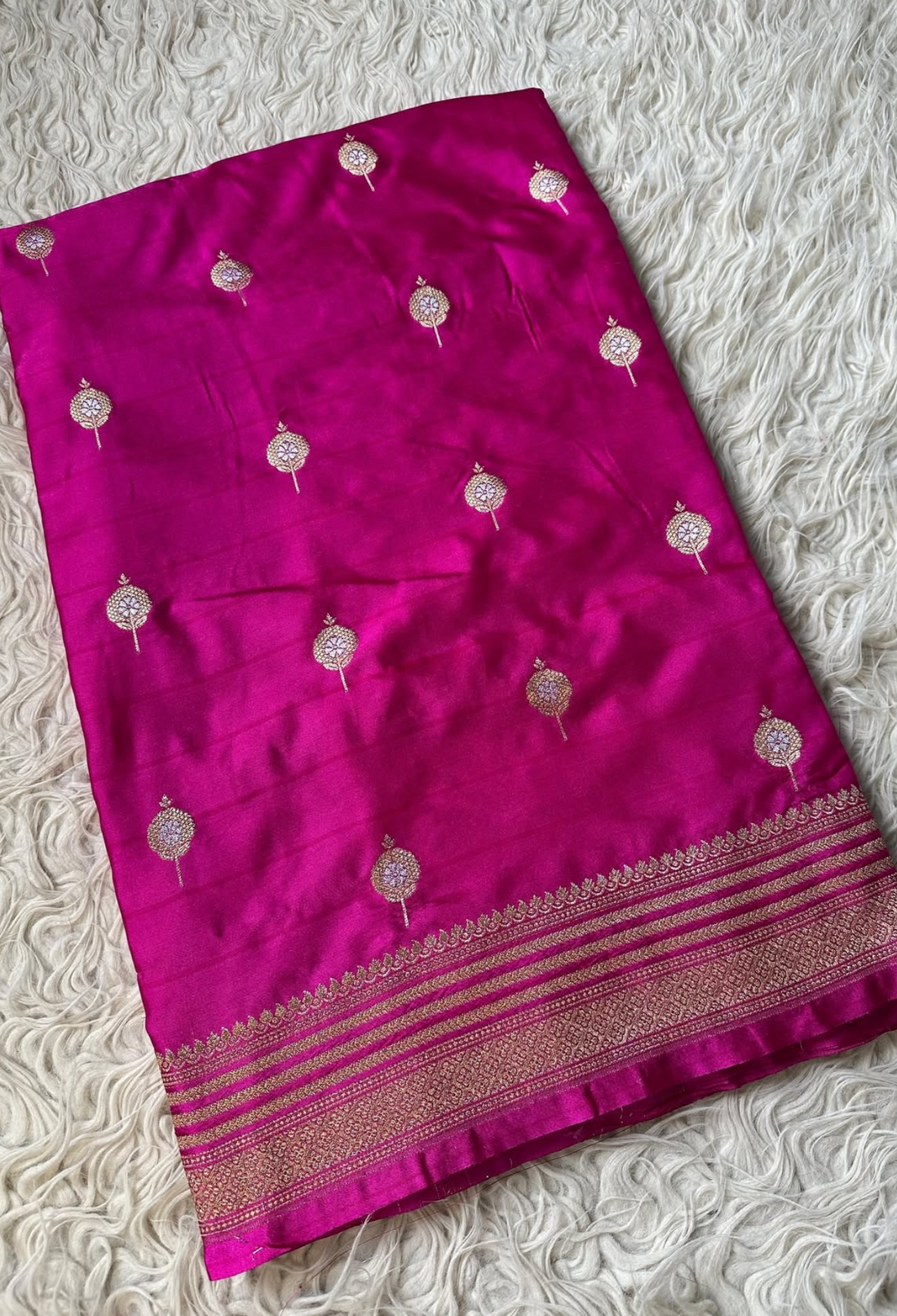 Exclusive banaras mashru satin silk sarees with allover weaving
