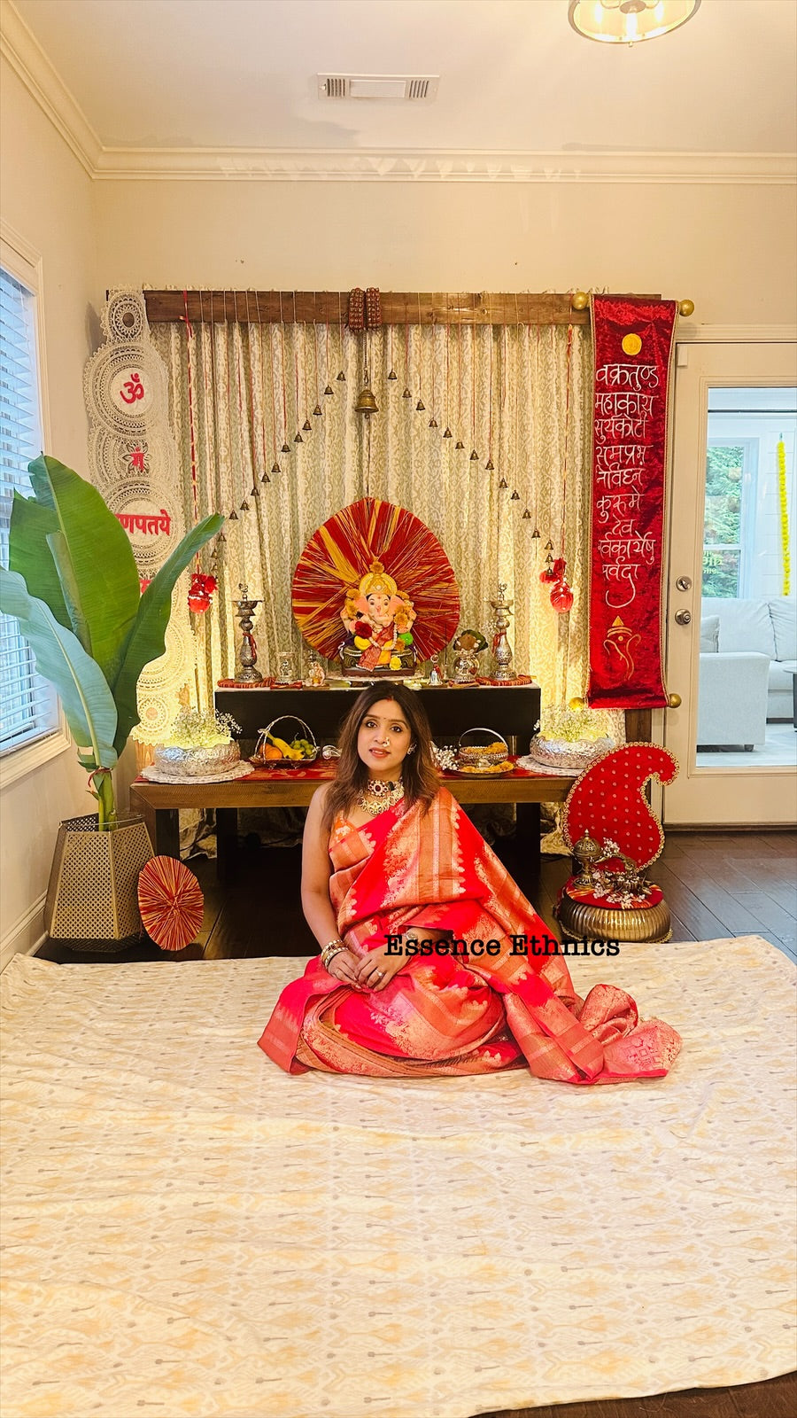 Banaras crepe silk sarees with rich weaving allover and blouse