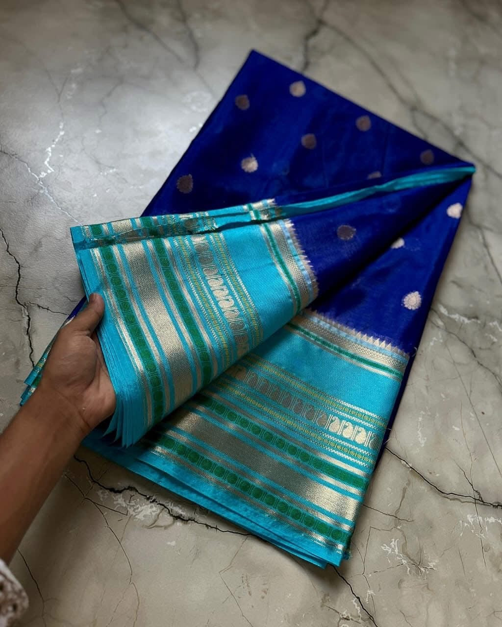 Vintage banaras soft silk sarees with rich weaving allover