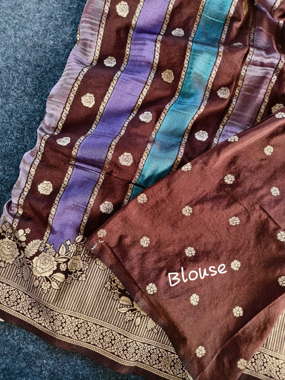 Exclusive banaras rangkat soft silk sarees with rich weaving allover