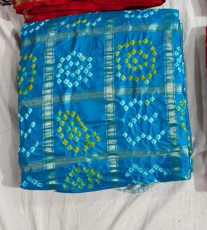 Bandini garchola tie and dye silk sarees