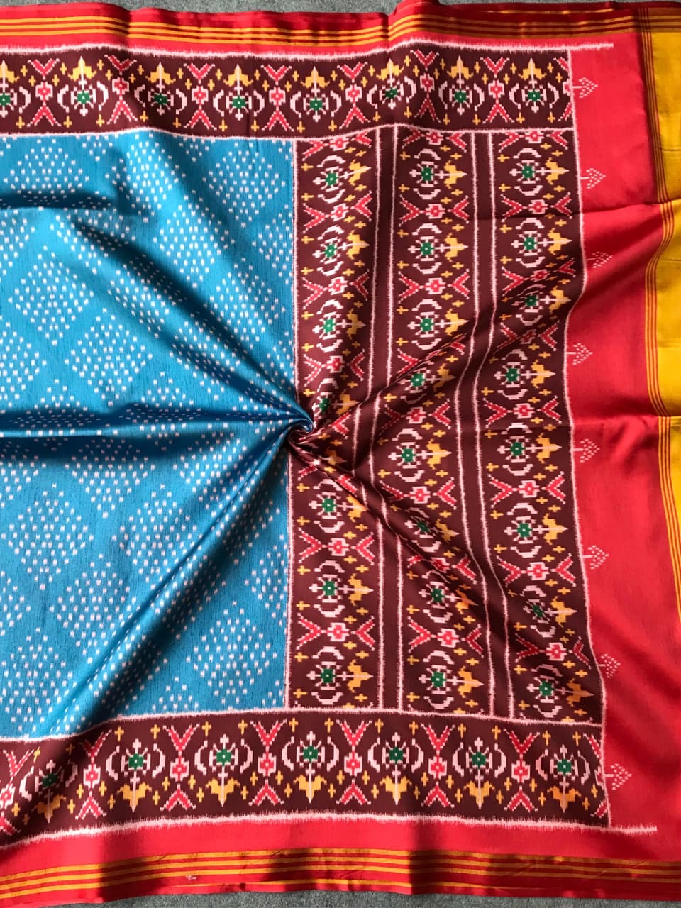 Fancy patan patola silk sarees with unique combinations