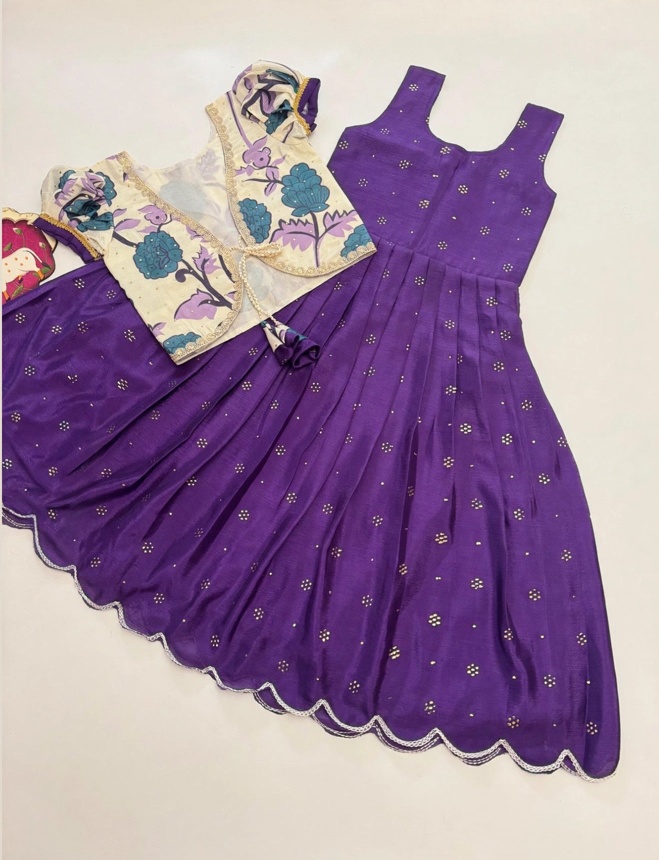 Chinnon fully stitched kids dresses with jacket (1-15 years )