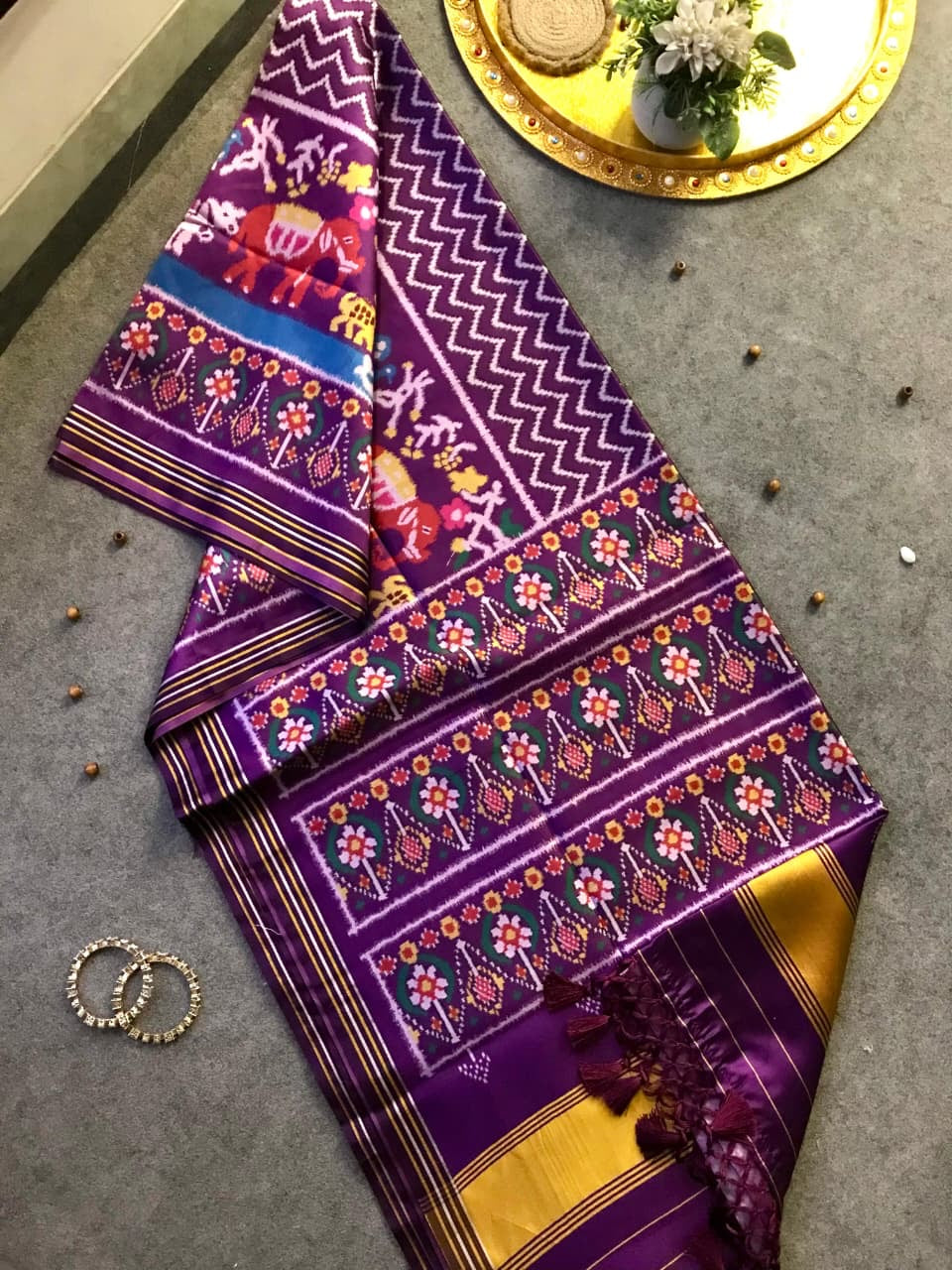 Fancy patan patola silk sarees