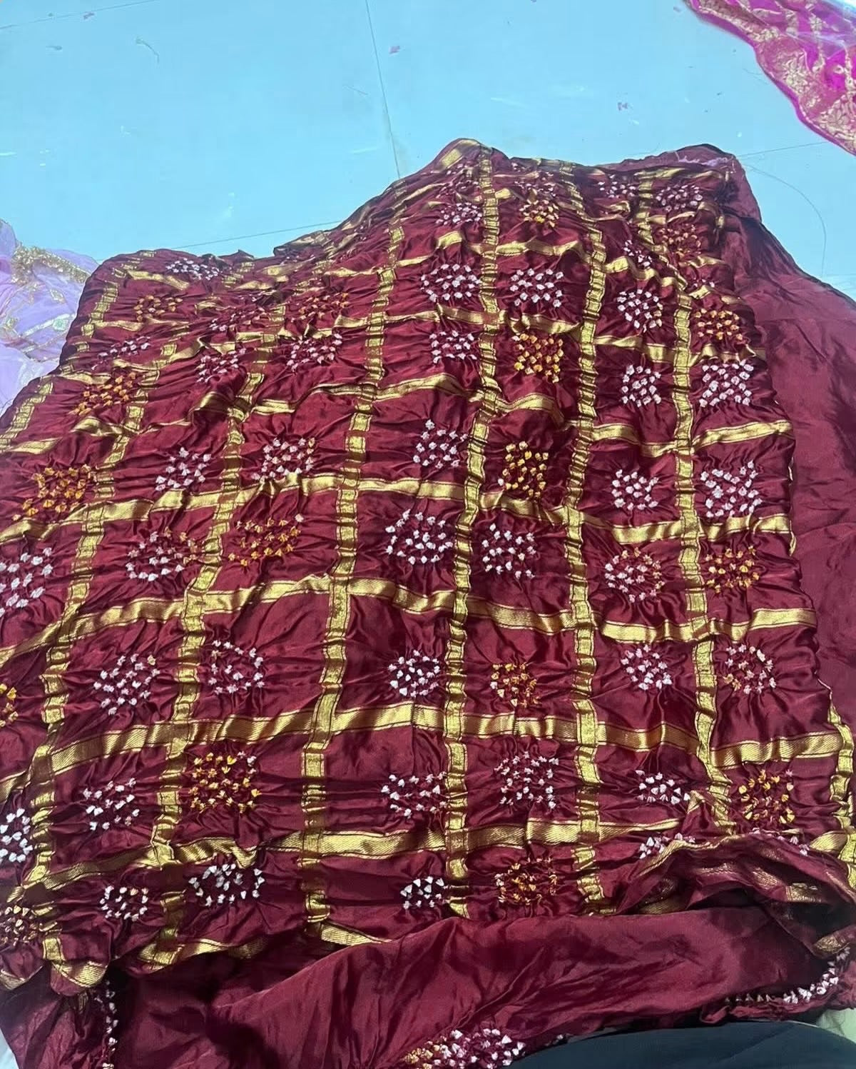 Bandini garchola tie and dye silk sarees