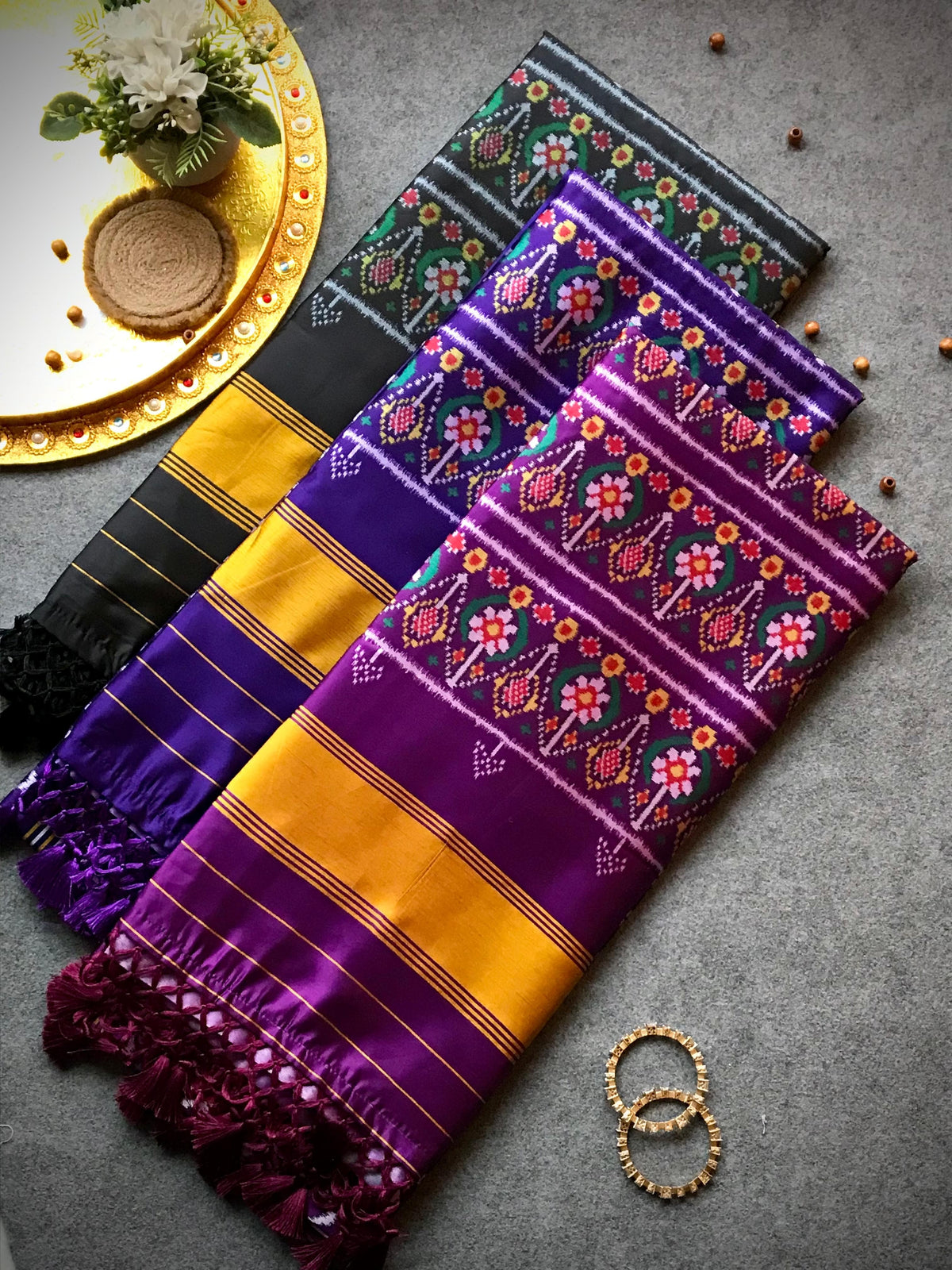 Fancy patan patola silk sarees