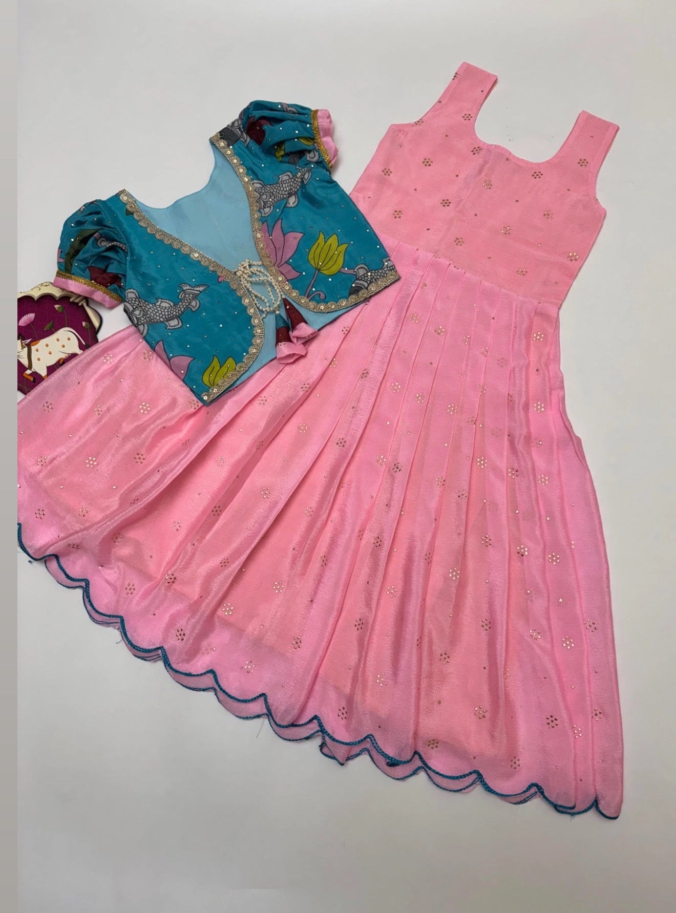 Chinnon fully stitched kids dresses with jacket (1-15 years )