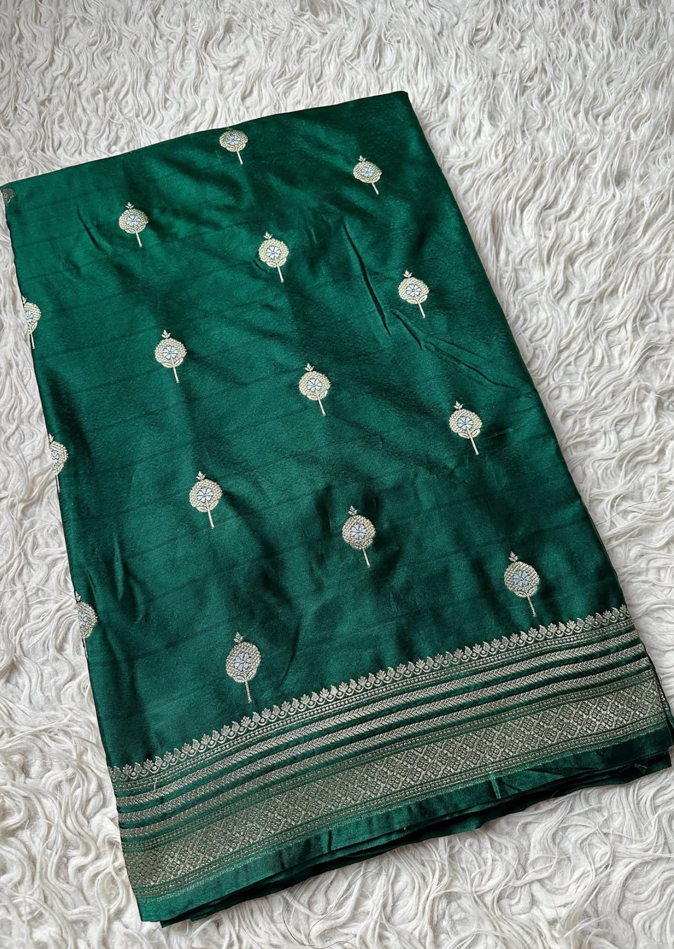Exclusive banaras mashru satin silk sarees with allover weaving