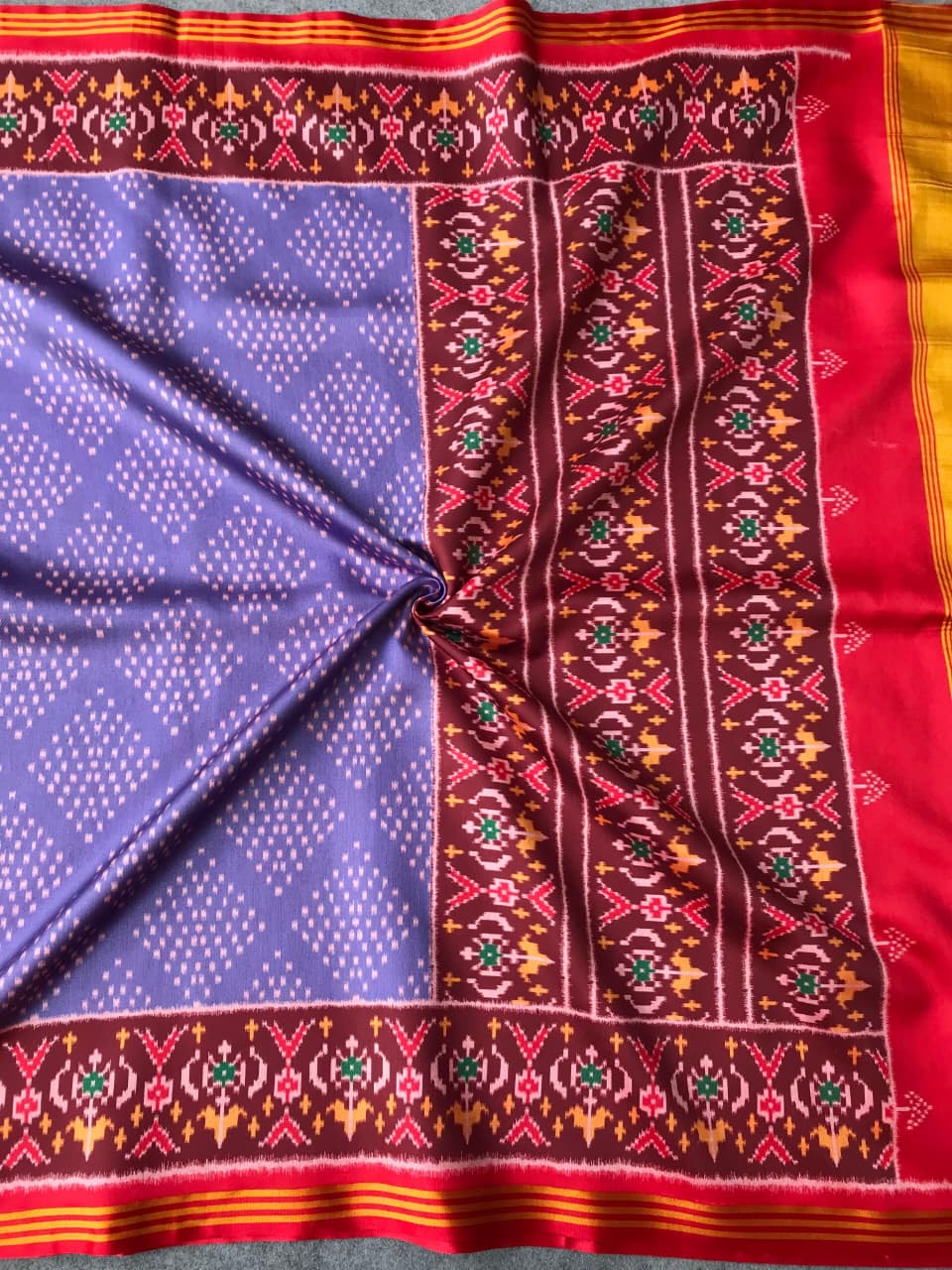 Fancy patan patola silk sarees with unique combinations
