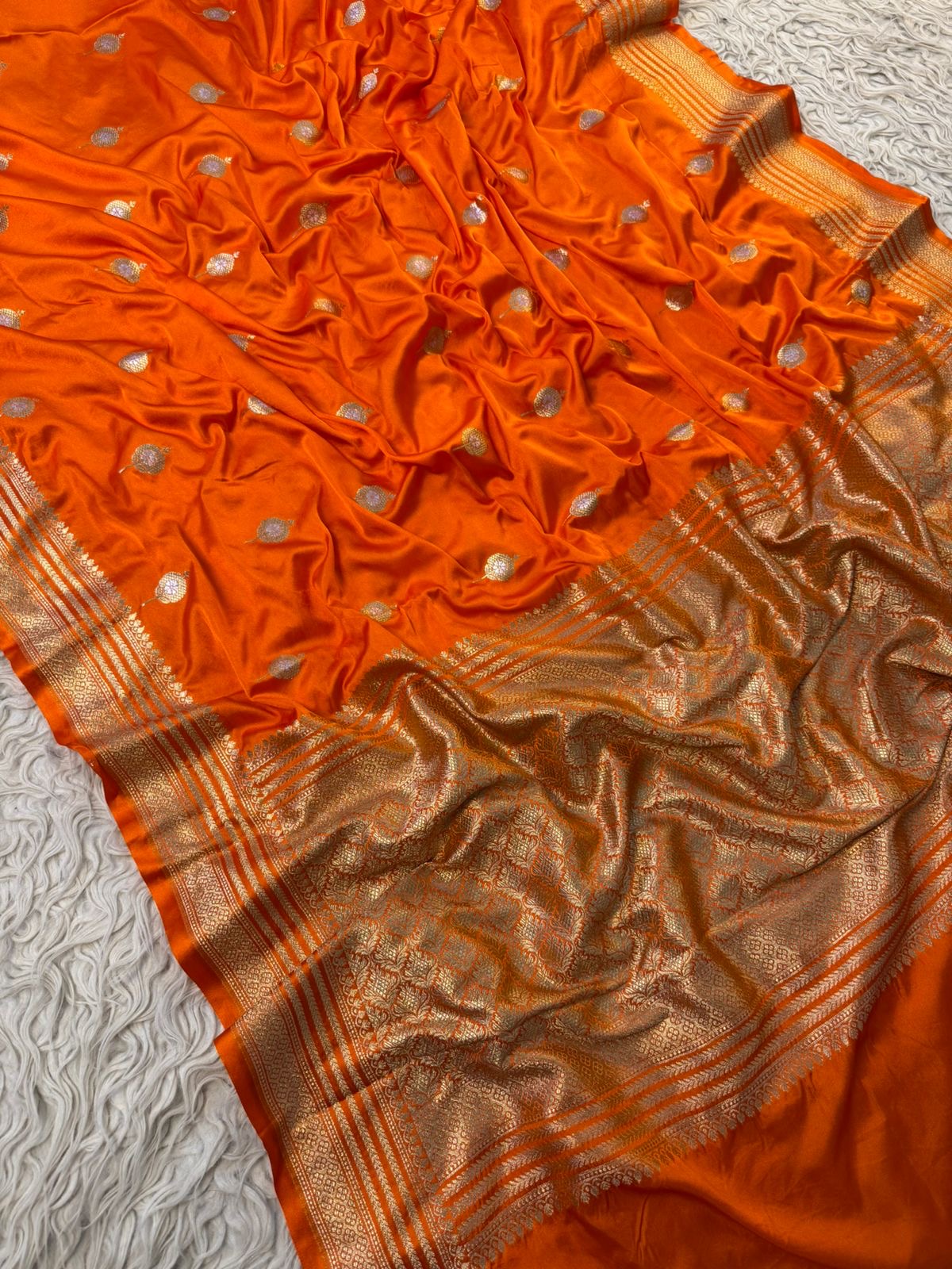 Banaras mashru satin silk sarees