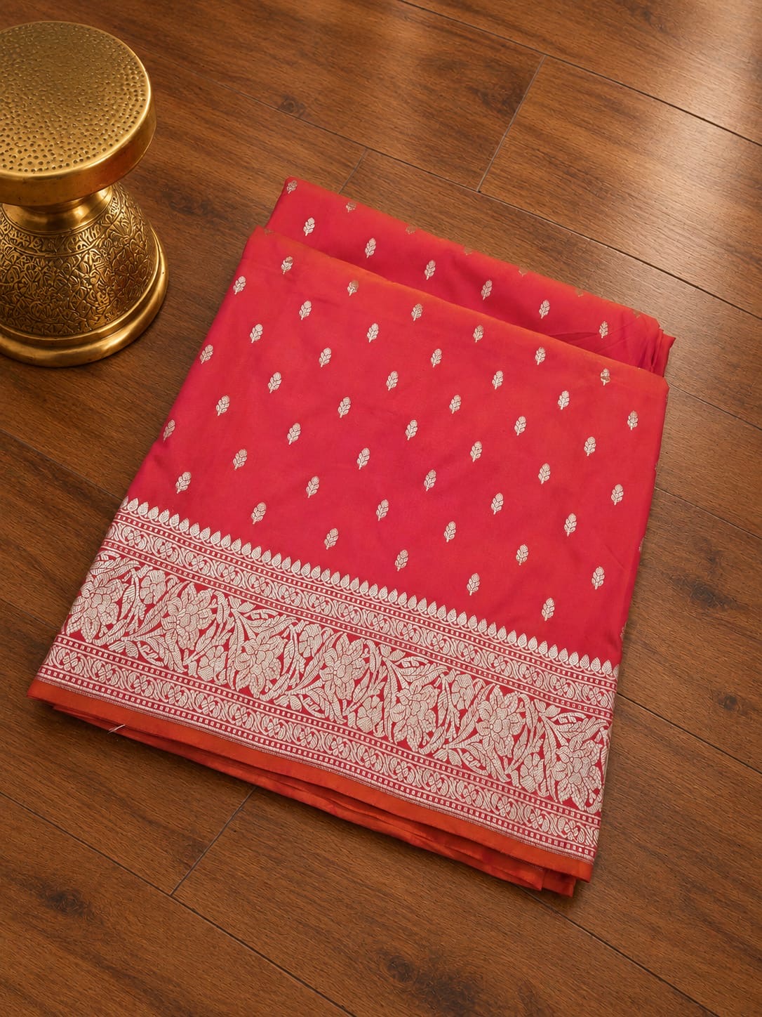 Banaras soft katan silk sarees with rich weaving allover