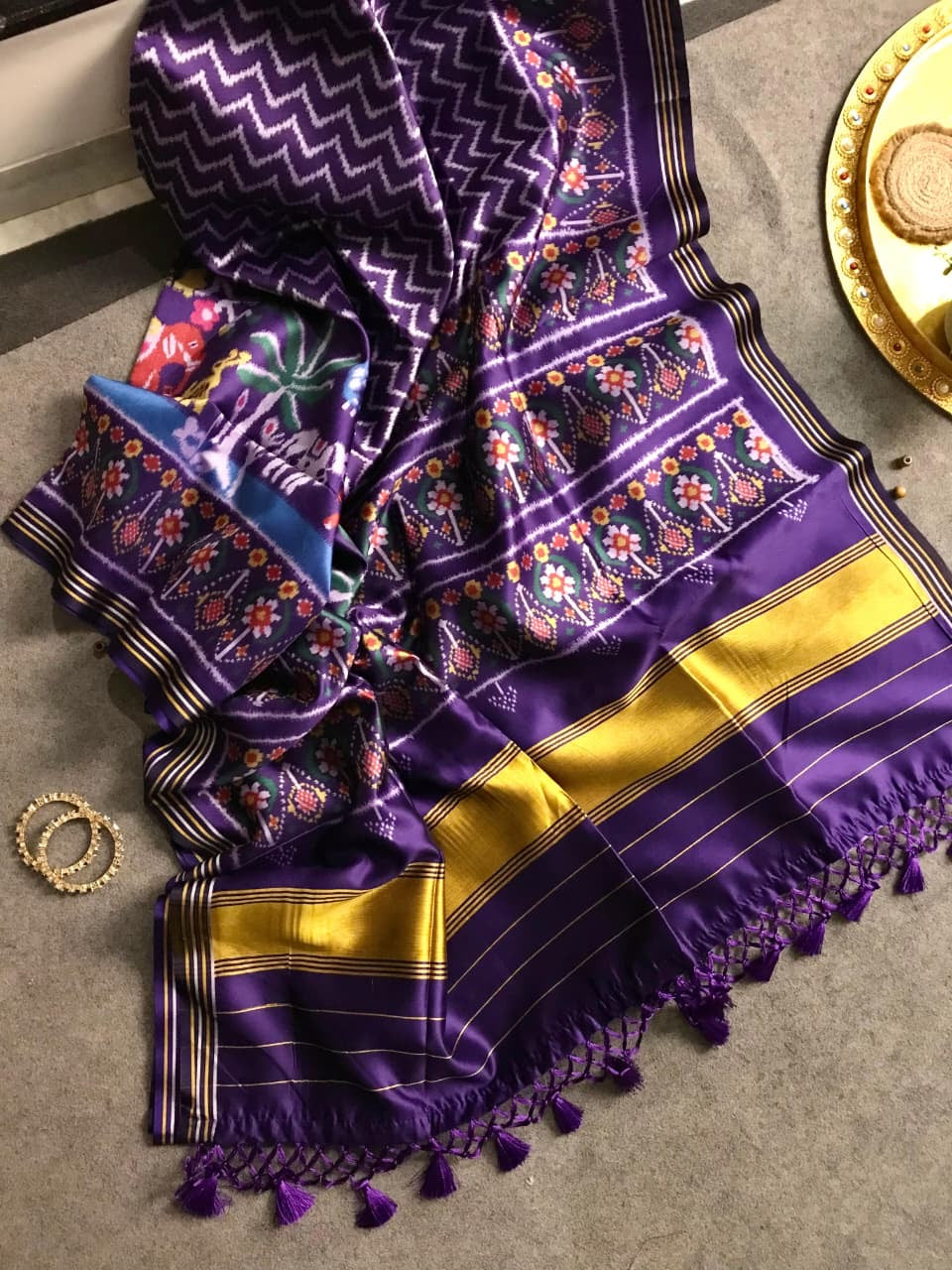 Fancy patan patola silk sarees