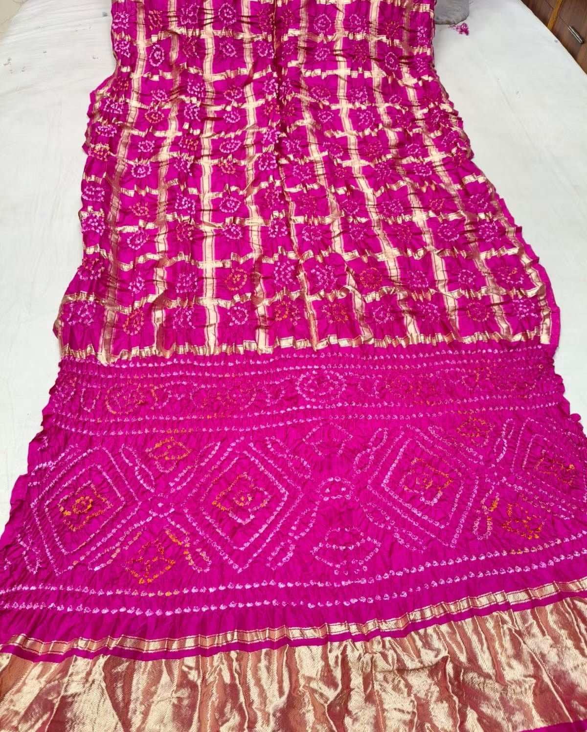 Bandini garchola tie and dye silk sarees