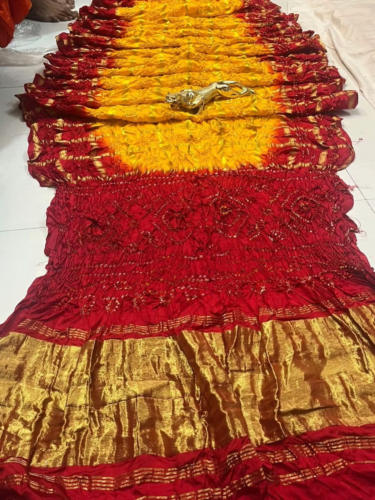 Bandini garchola tie and dye silk sarees