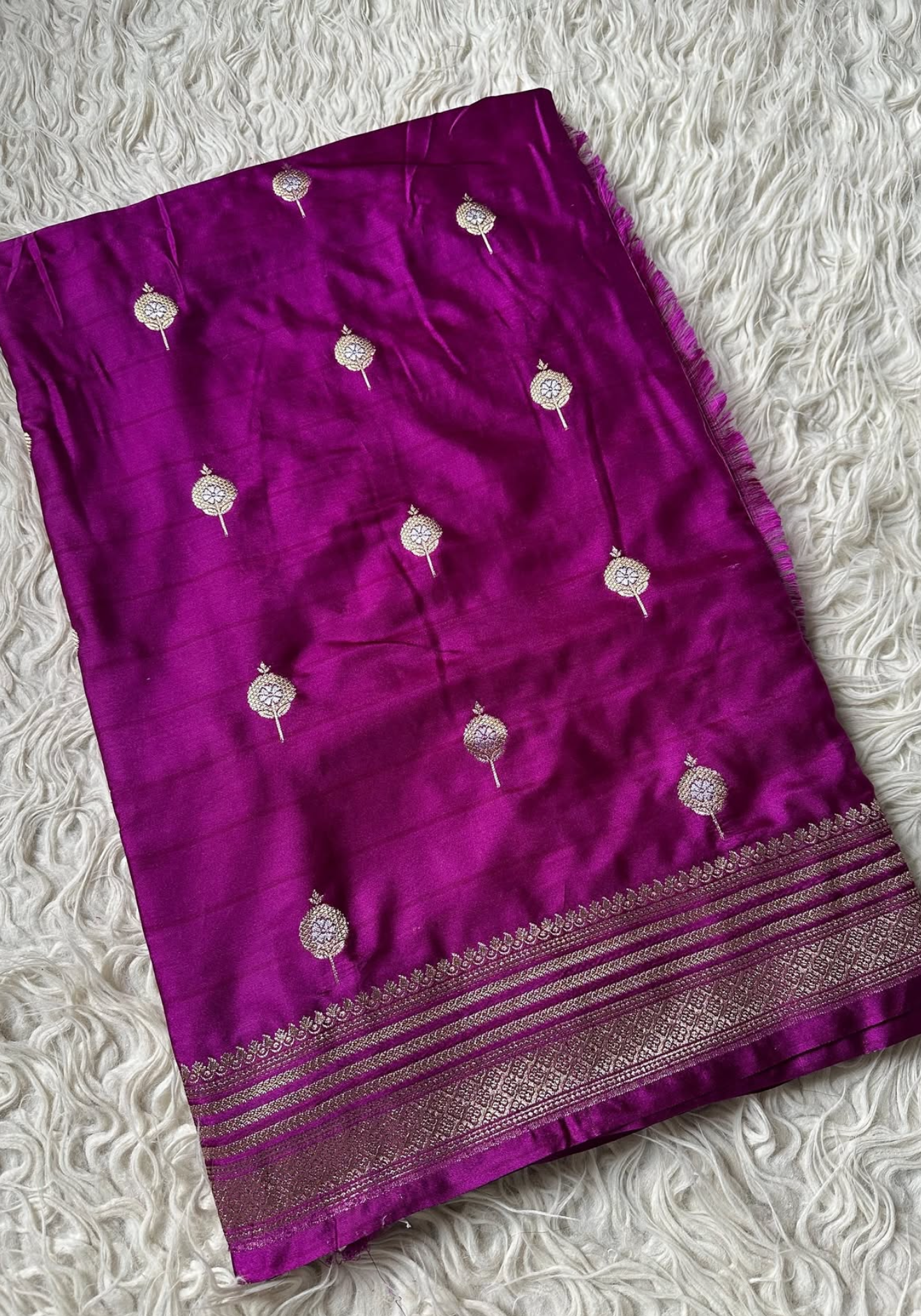 Exclusive banaras mashru satin silk sarees with allover weaving