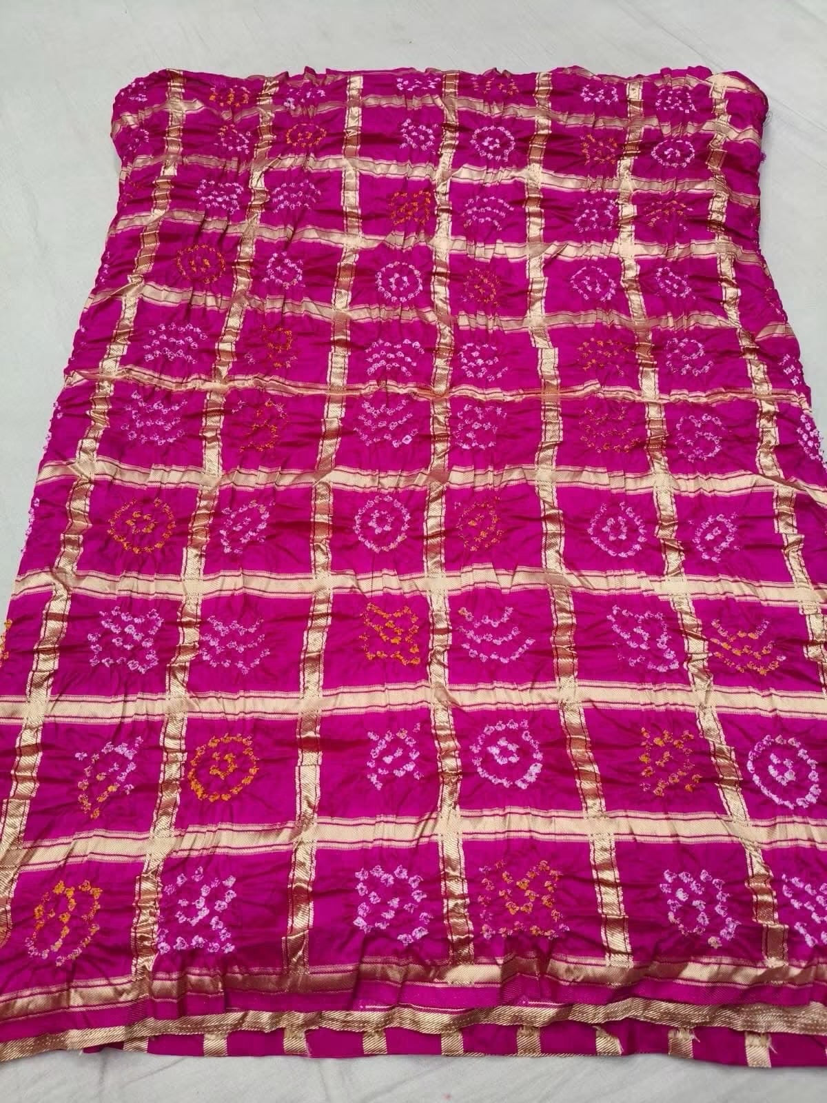 Bandini garchola tie and dye silk sarees