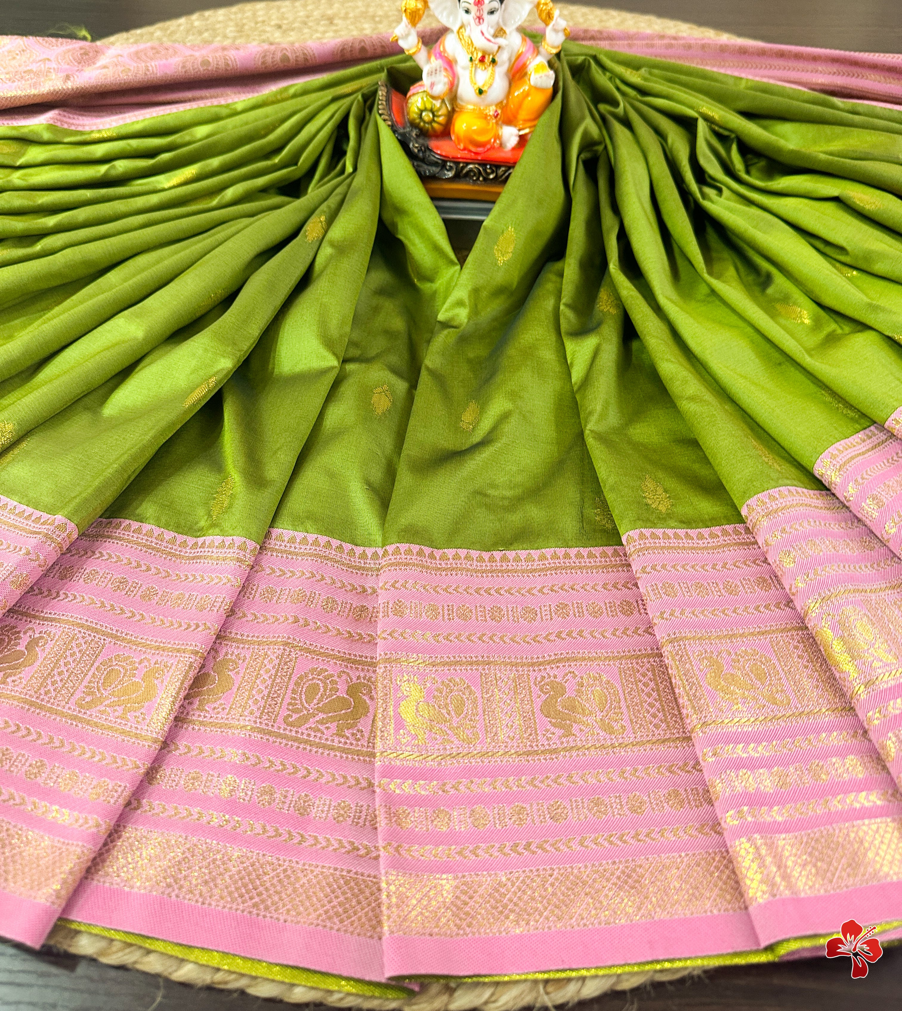 Vintage banaras soft silk sarees with weaving unstitched blouse