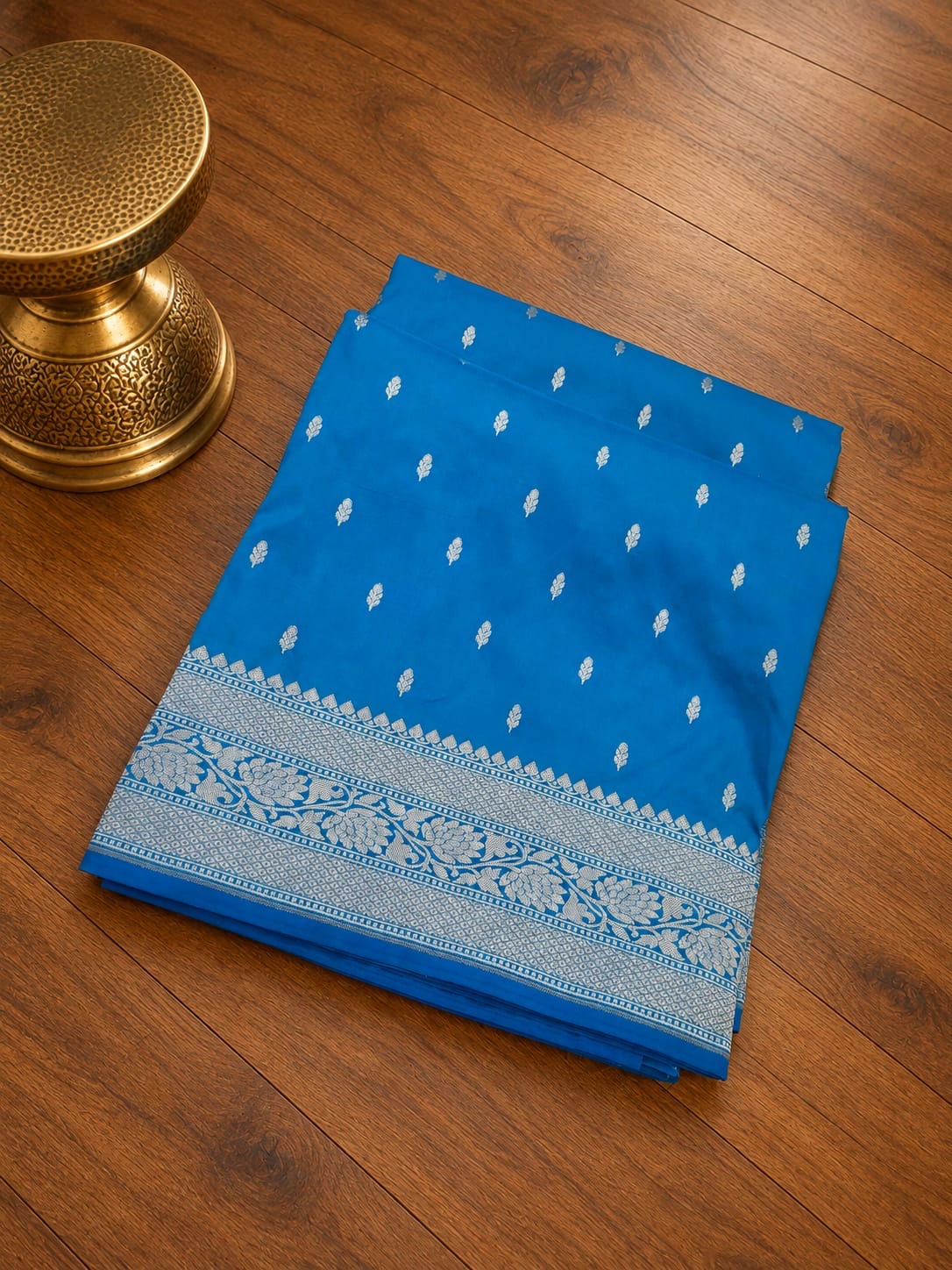 Banaras soft katan silk sarees with rich weaving allover