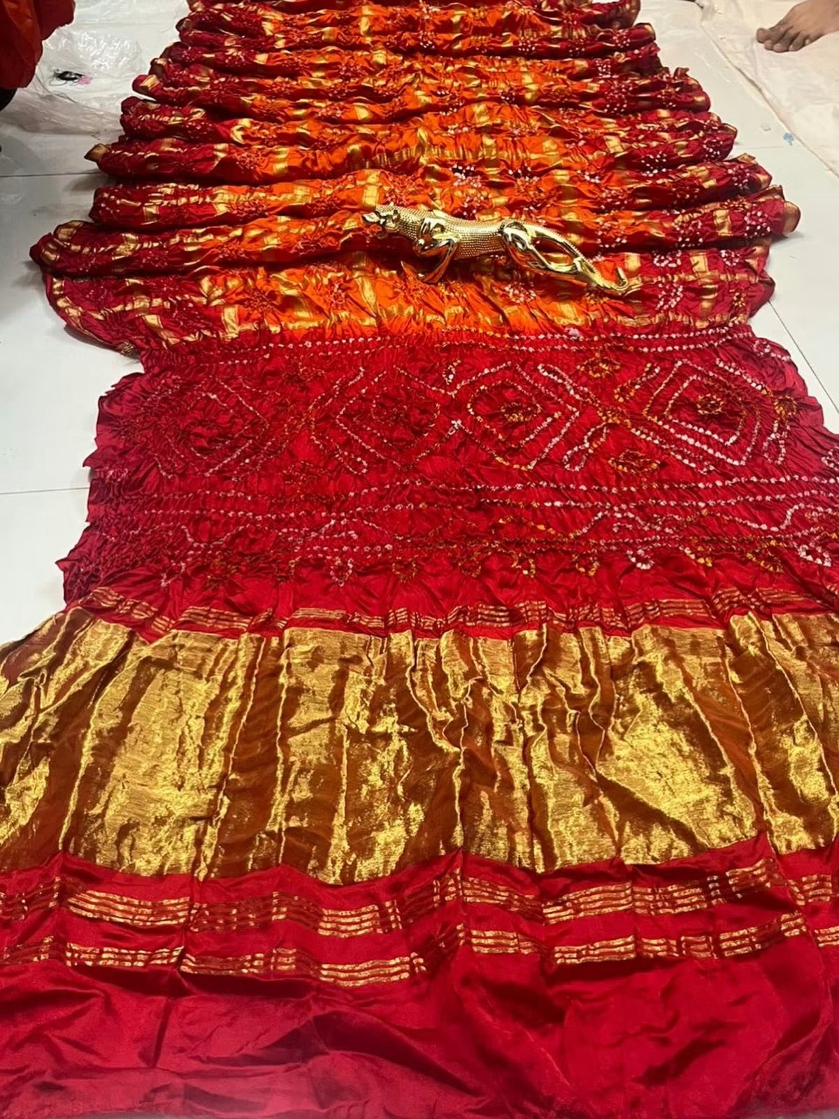 Bandini garchola tie and dye silk sarees