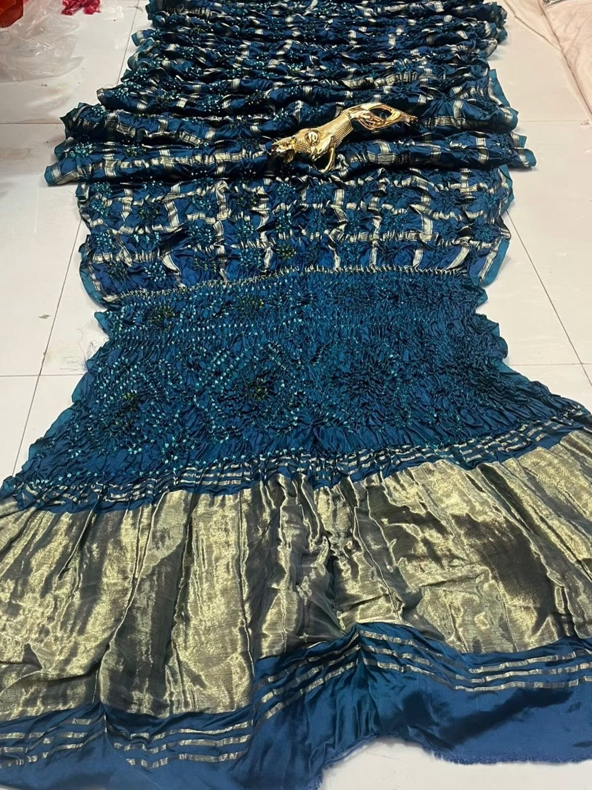 Bandini garchola tie and dye silk sarees
