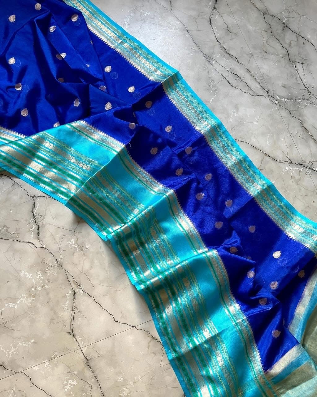 Vintage banaras soft silk sarees with rich weaving allover