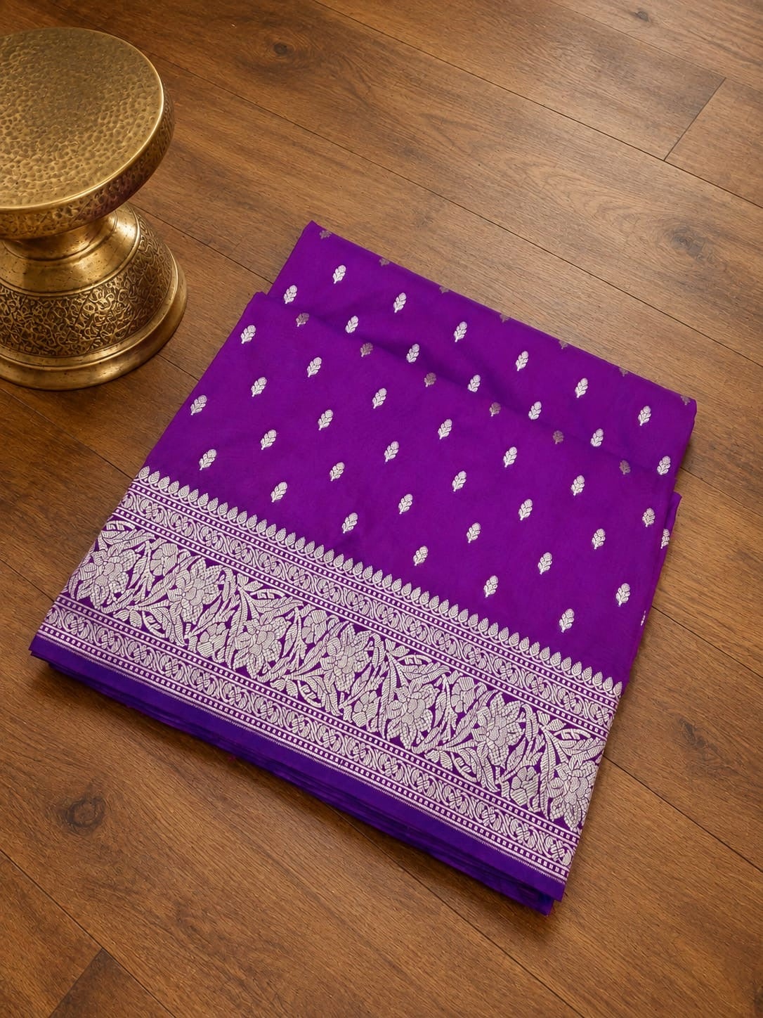 Banaras soft katan silk sarees with rich weaving allover