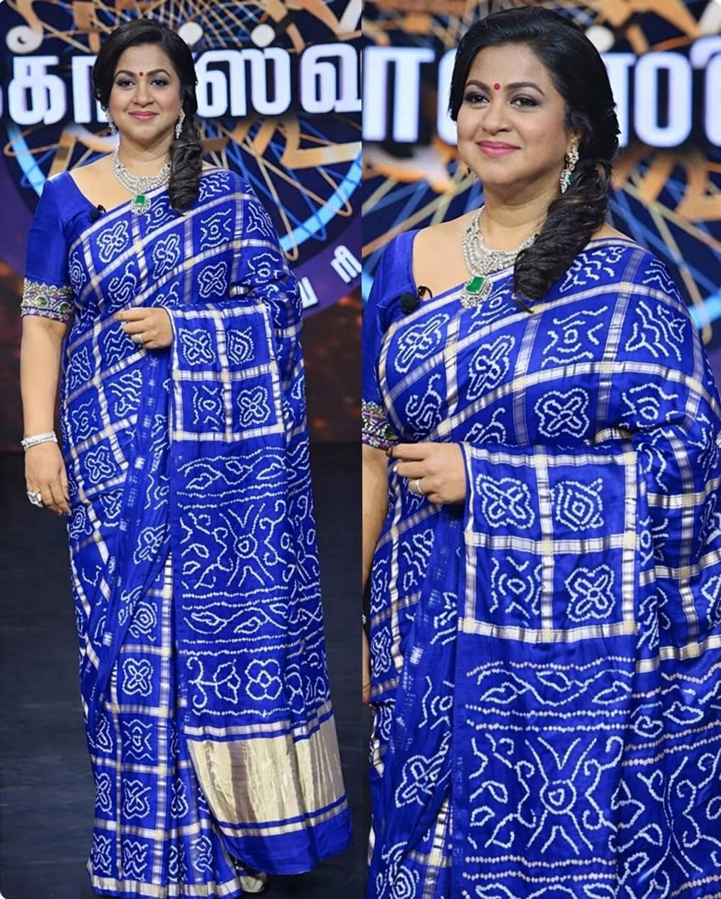 Bandini garchola tie and dye silk sarees