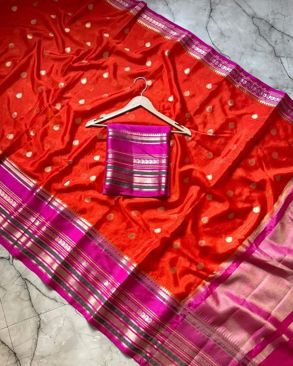 Vintage banaras soft silk sarees with rich weaving allover