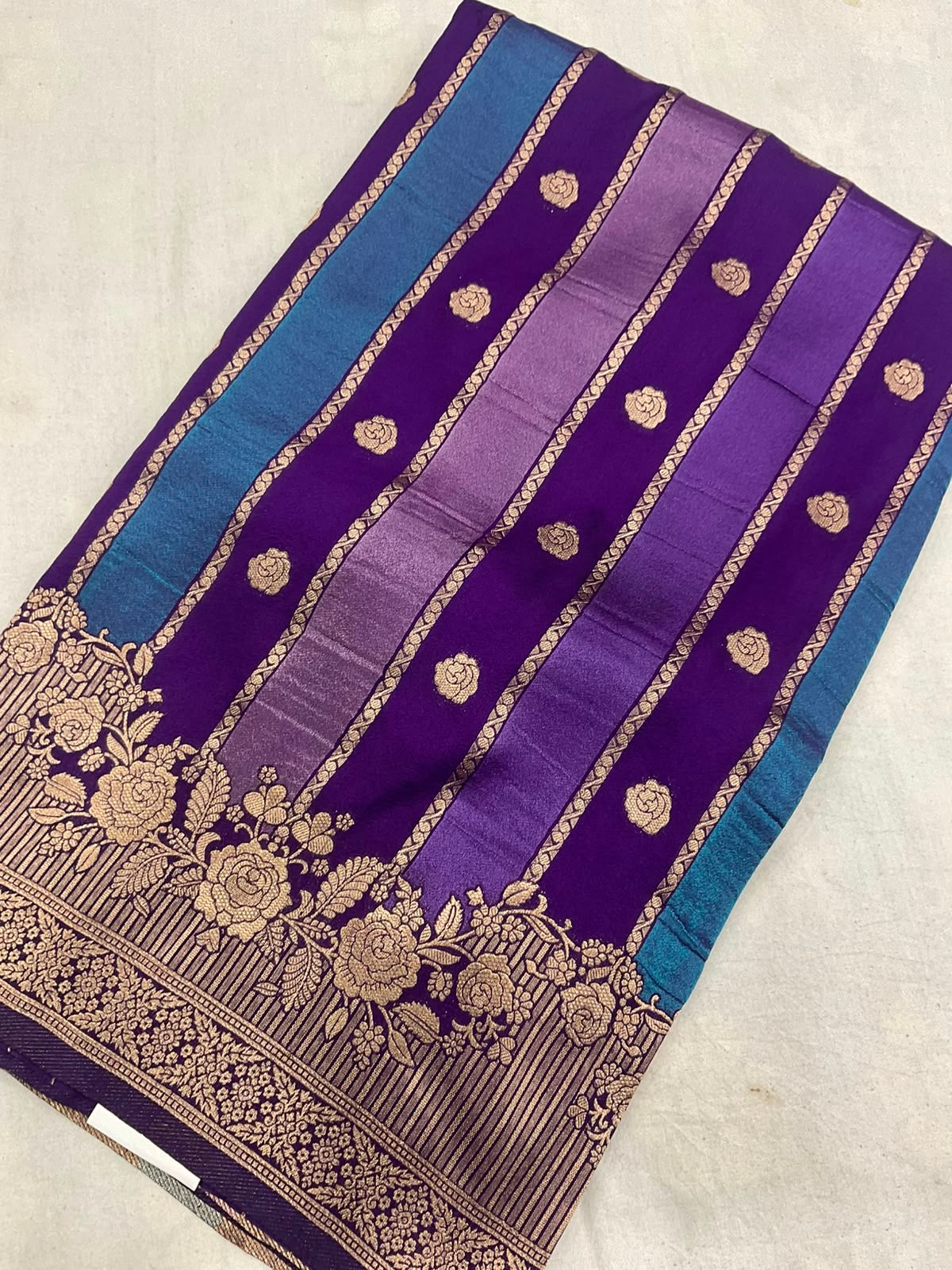 Exclusive banaras rangkat soft silk sarees with rich weaving allover
